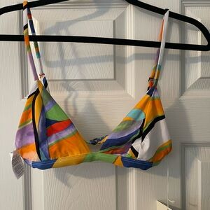 Mara Hoffman Astrid multi bikini top